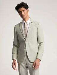 Slim Fit Linen Rich Suit Jacket Light Green male