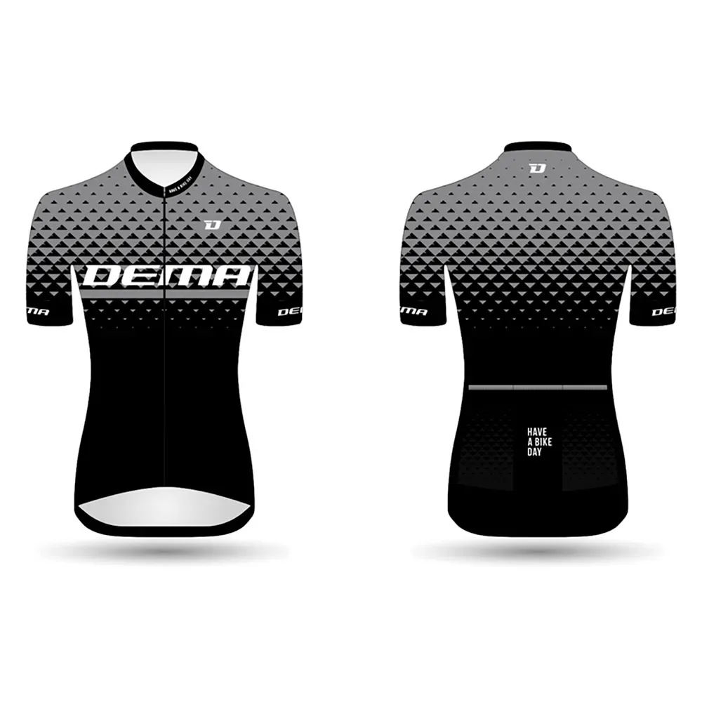 Maglia A Maniche Corte Black / Grey - DEMA - FashionsVida