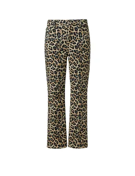 Pantaloni Flared Fit 7/8 cammello 44 - Comma - FashionsVida