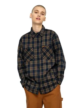 Chemise à Manches Longues Murphy Navy Check S - Santa Cruz - FashionsVida