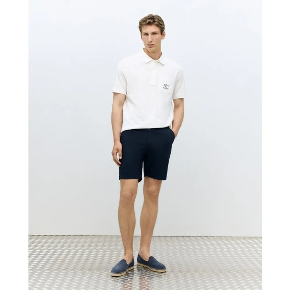 Bermuda hombre sport básica con lino regular - Dustin - FashionsVida