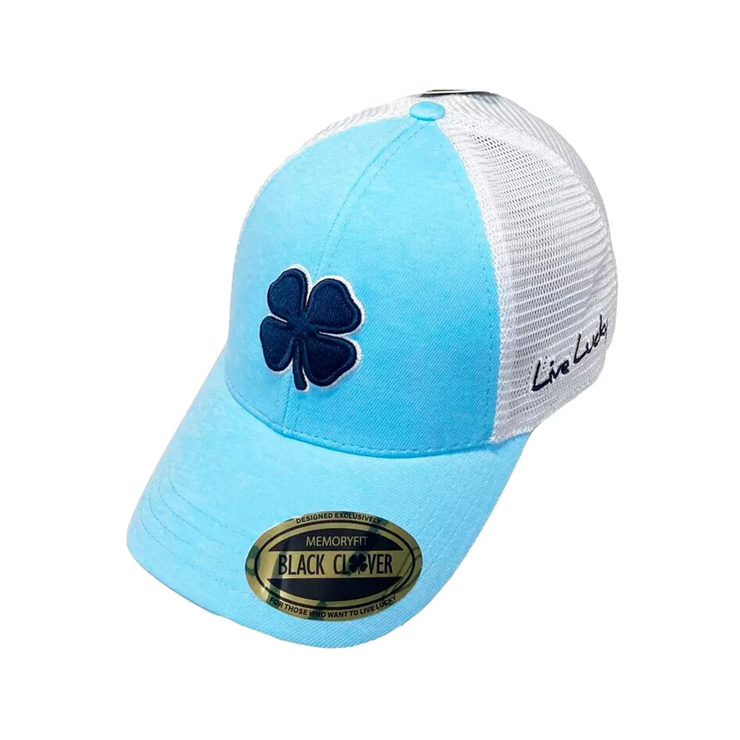 Cap Perfect Luck, hellblau/weiss l__xl - Black Clover - FashionsVida
