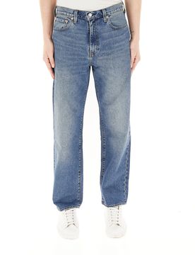 Jeans straight leg LEVI'S BLU CHIARO 33