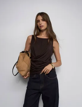 Top fruncido de mujer - Salsa Jeans - FashionsVida