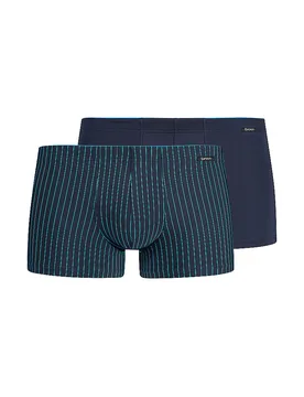 Pants confezione da 2 MICRO MULTIPACK bluejewel stripes selection blu XXL - Skiny - FashionsVida