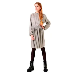 Vestito A Maniche Lunghe W281 Silver Grey 14-15 Anni