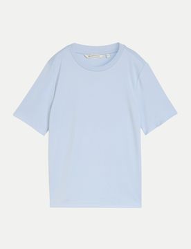 Basic T-Shirt Blau S