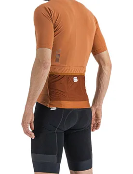 Supergiara maillot manga corta hombre Marron (XXL) - Sportful - FashionsVida