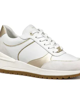 Baskets Desya White / Light Gold EU 40