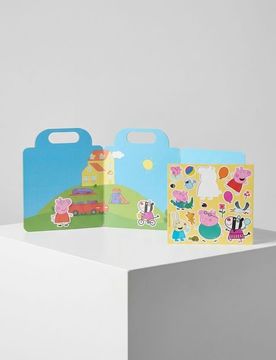 Libro di adesivi Peppa Pig - rosa