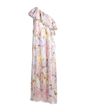 Maxi-Kleid Damen Lila 34 Damen