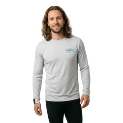 Tuna Long Sleeve T-shirt Light Grey M Men