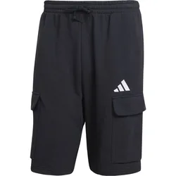 Essentials Feel Cozy French Terry Cargoshorts Herren Shorts, schwarz S