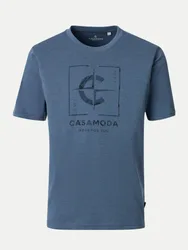Casamoda T-Shirt,O-Neck Blau L