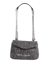 Schultertasche Damen Grau -- Damen