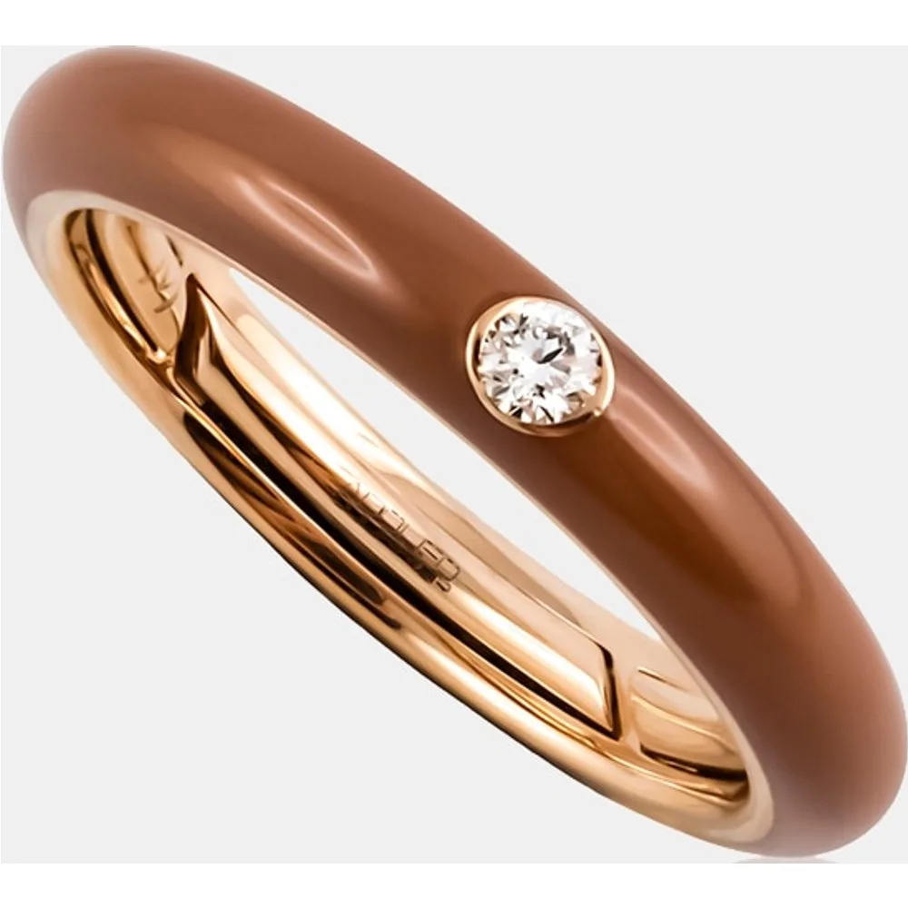 Anillo Pop de oro y diamantes - Adolfo Courrier - FashionsVida