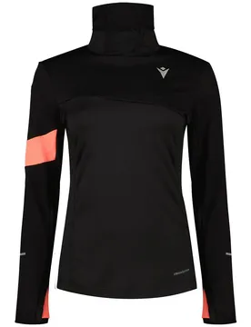 Felpa Blondie Black / Neon Coral XS