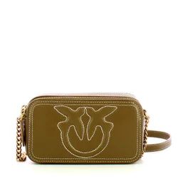 Carrie Camera Case Mini Pelle V68q Verde