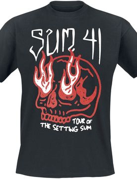 T-Shirt - Skull - Tour Shirt 2024 - S bis XXL - für Männer - Größe L - schwarz - Lizenziertes Merchandise! - Männer - male