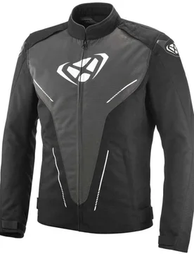 Giubbotto Moto PRODIGY Nero Antracite Bianco taglia M - Ixon - FashionsVida
