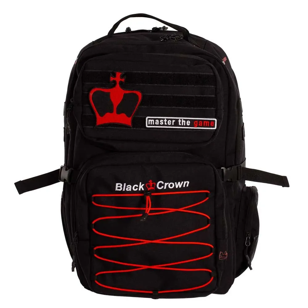 Spartan Backpack Black One Size - Black Crown - FashionsVida