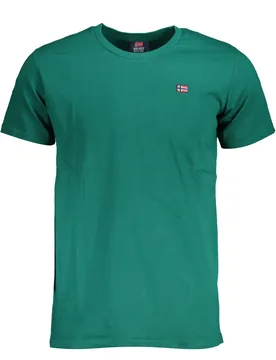 Herren KURZARM-T-SHIRT Grün 836010_65783C9_VERDEMUSK