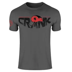 Crank Short Sleeve T-shirt Dark Grey M Men