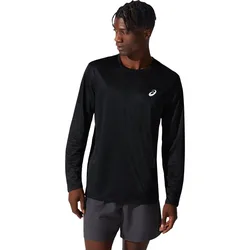Core Herren Longsleeve, schwarz L
