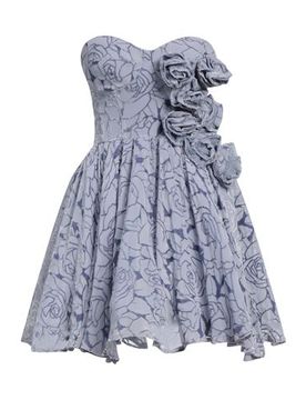Minivestido Mujer Azul pastel 34,36,38,40,42 Mujer