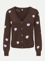 Only Strickjacke ONLRICA Braun M
