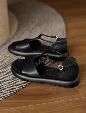 Fashionable Women's Shoes Classic Open Toe Flat Sandals for Woman Elegant Office Shoes Designer Shoes Sandalias De Mujer - Aliexpress - FashionsVida