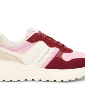 Zapatilla runner de mujer con diseño de paneles - Tommy Jeans - FashionsVida