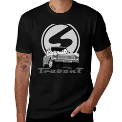 Trabant 601 (on black) T-Shirt Simple Line Art Print Tee