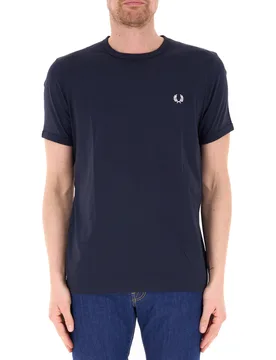T-shirt girocollo BLU NOTTE L - Fred perry - FashionsVida