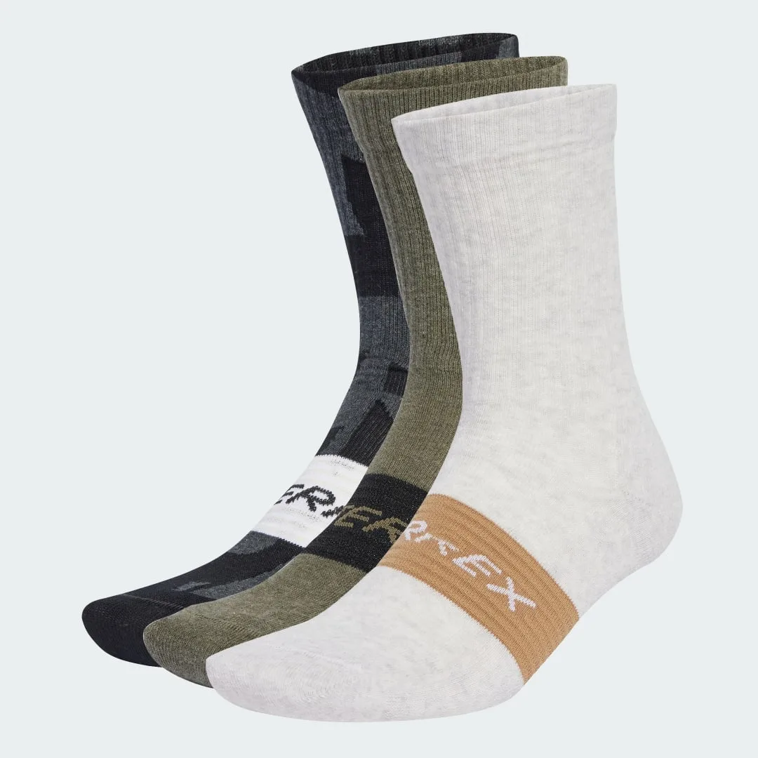 Calze Terrex Multi (3 paia) 40-42 Black / Olive Strata / White - Adidas - FashionsVida