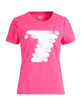 Camiseta Mujer Fucsia S,XS,XXS Mujer - Ea7 - FashionsVida