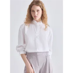 Camisa regular manga larga