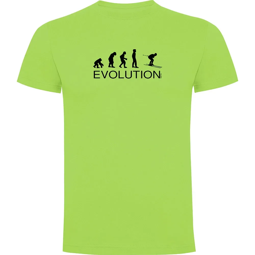 T-shirt à Manches Courtes Evolution Ski Light Green M - Kruskis - FashionsVida