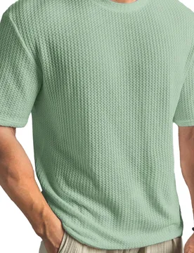 New Men's Summer T-shirt Short Sleeve Casual Versatile Handsome - Aliexpress - FashionsVida