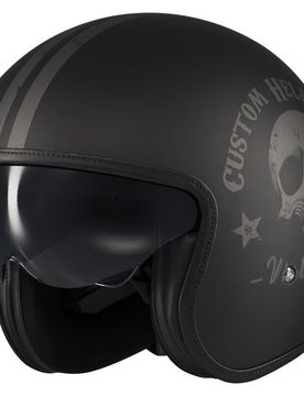 Casco Moto Jet of507 Hornet S Sv Vintageclub B1 Nero O taglia L