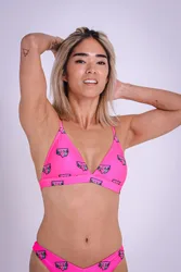 Baewatch Womens Boost 'Em Up Bikini Top - - Size: S