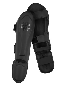 Tège-tibias Black Label Claudius Black S-M
