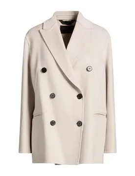 Paltò Abrigo Mujer Gris perla 38,40,42 Mujer - Palto - FashionsVida