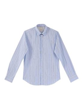Camicia Slim Fit Multiriga Ps
