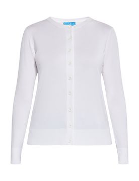 SANIKA Cárdigan blanco
