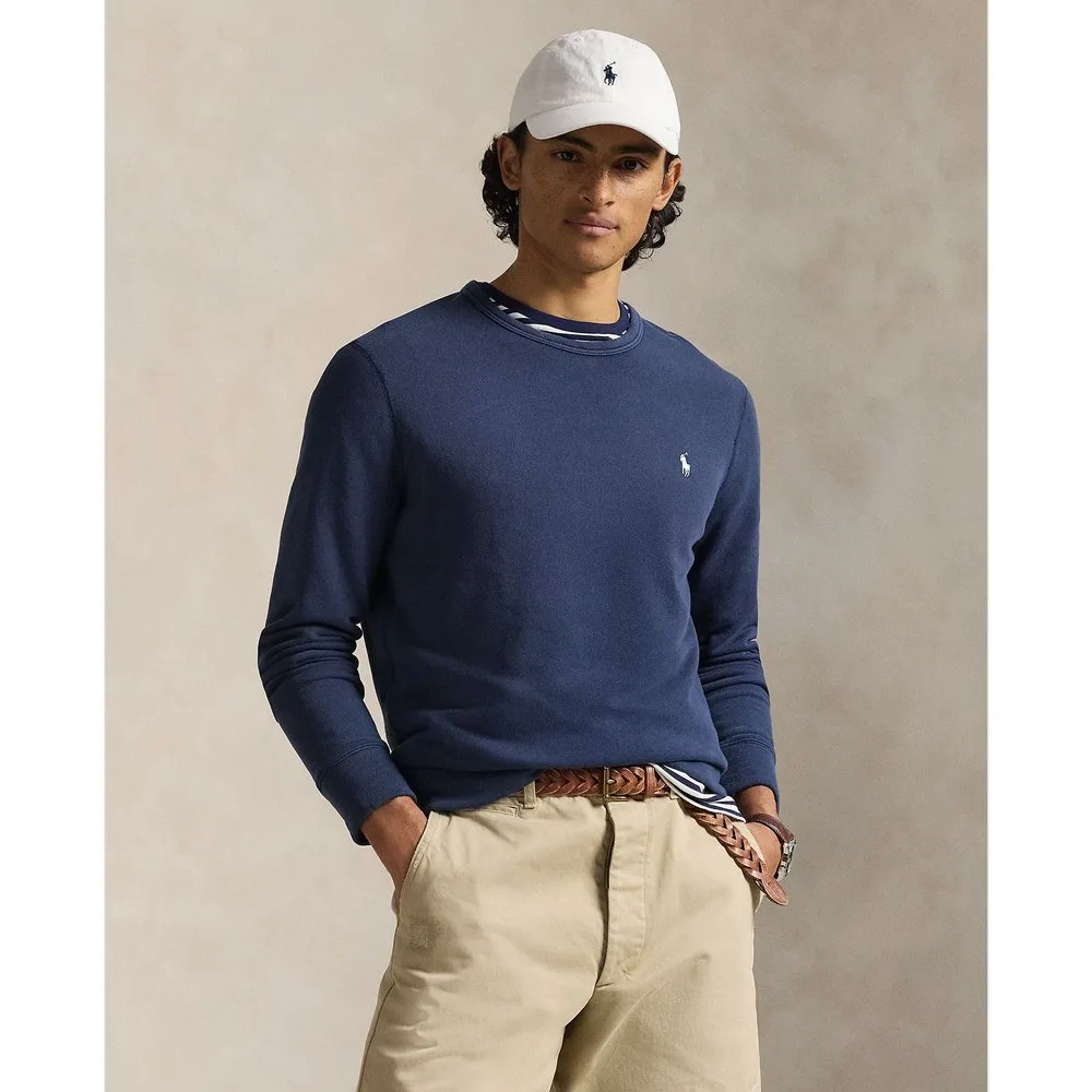 Sudadera de hombre en punto doble con logotipo - Polo Ralph Lauren - FashionsVida