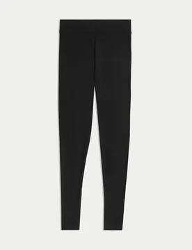 High Waisted Leggings Black female - M&S - FashionsVida