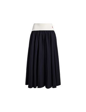 POLO Maxirock dunkelblau XL damen