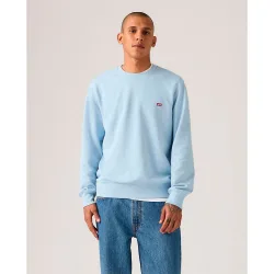 Sudadera de hombre de algodón con cuello redondo