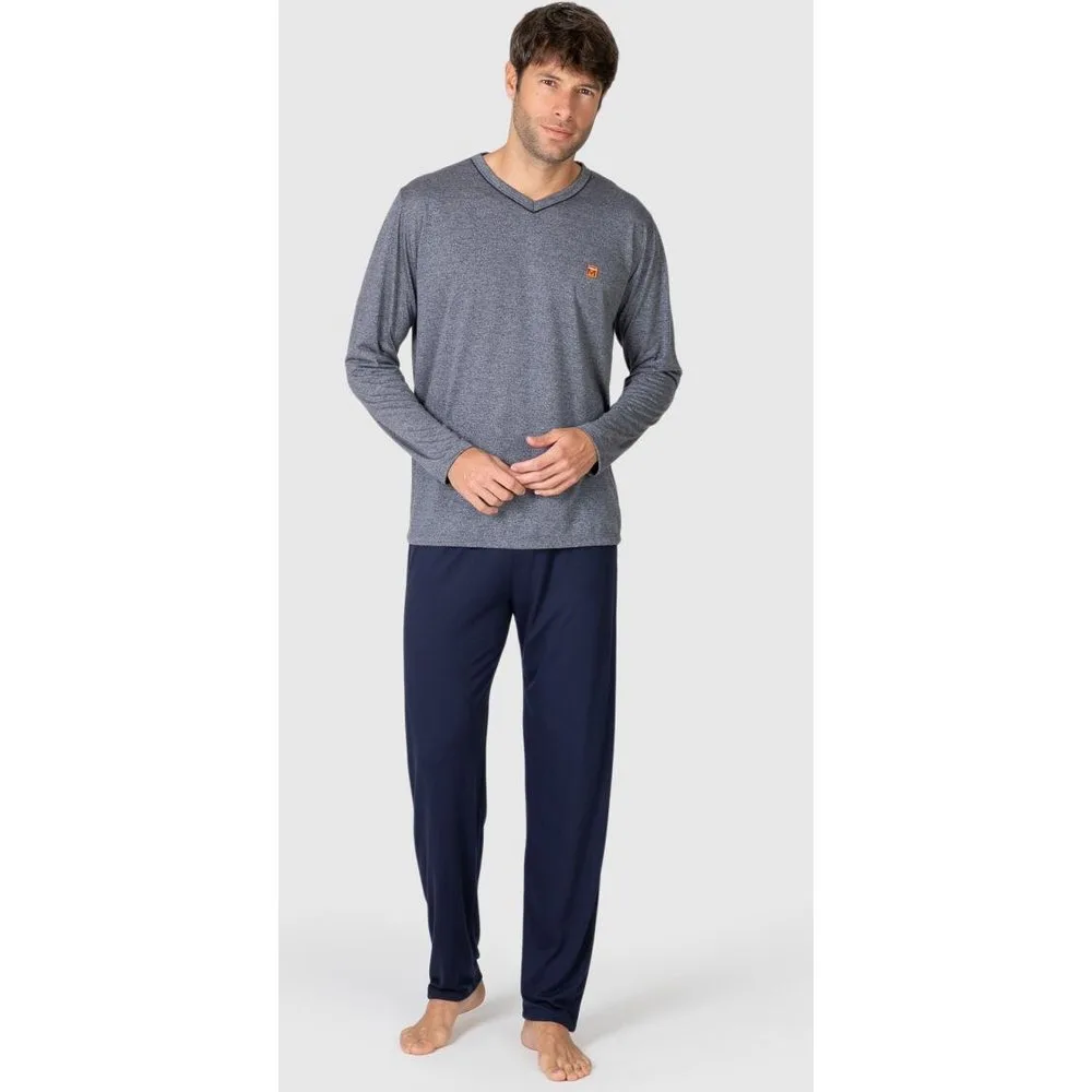 Massana - Pijama largo de hombre - Massana - FashionsVida